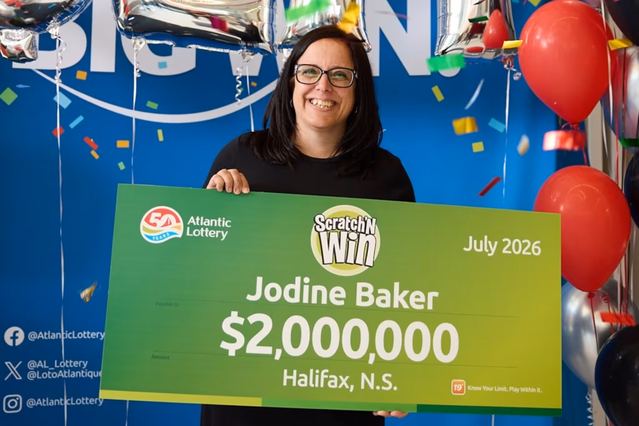 Canadian excited to be mortgage-free after $2M lottery win