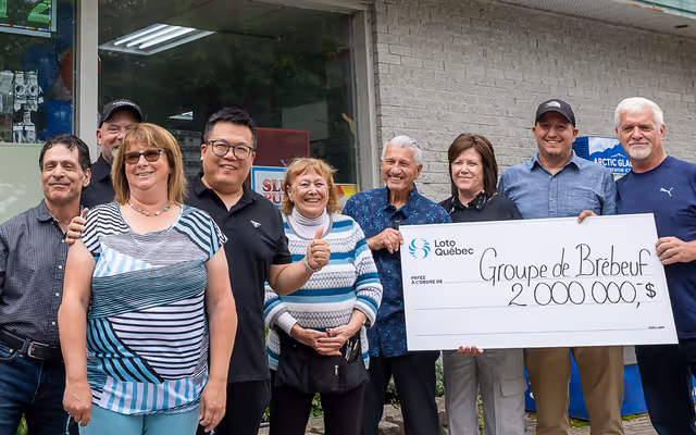 Canadian eyes semi-retirement after $2-million lottery win with grocery coworkers