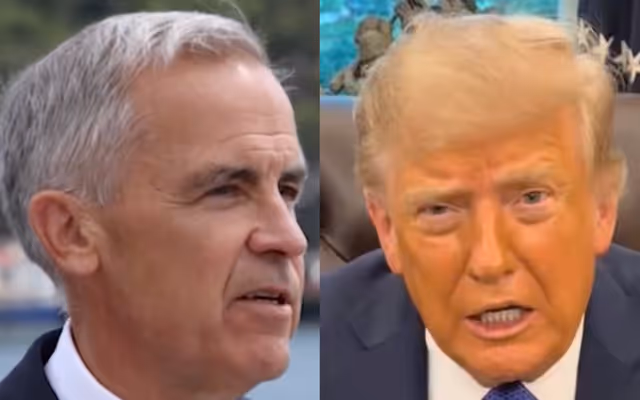 Mark Carney responds to 'Lake America' using words Trump may not understand