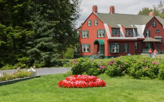Unique park in Canada with a historic red cottage is actually run by two countries