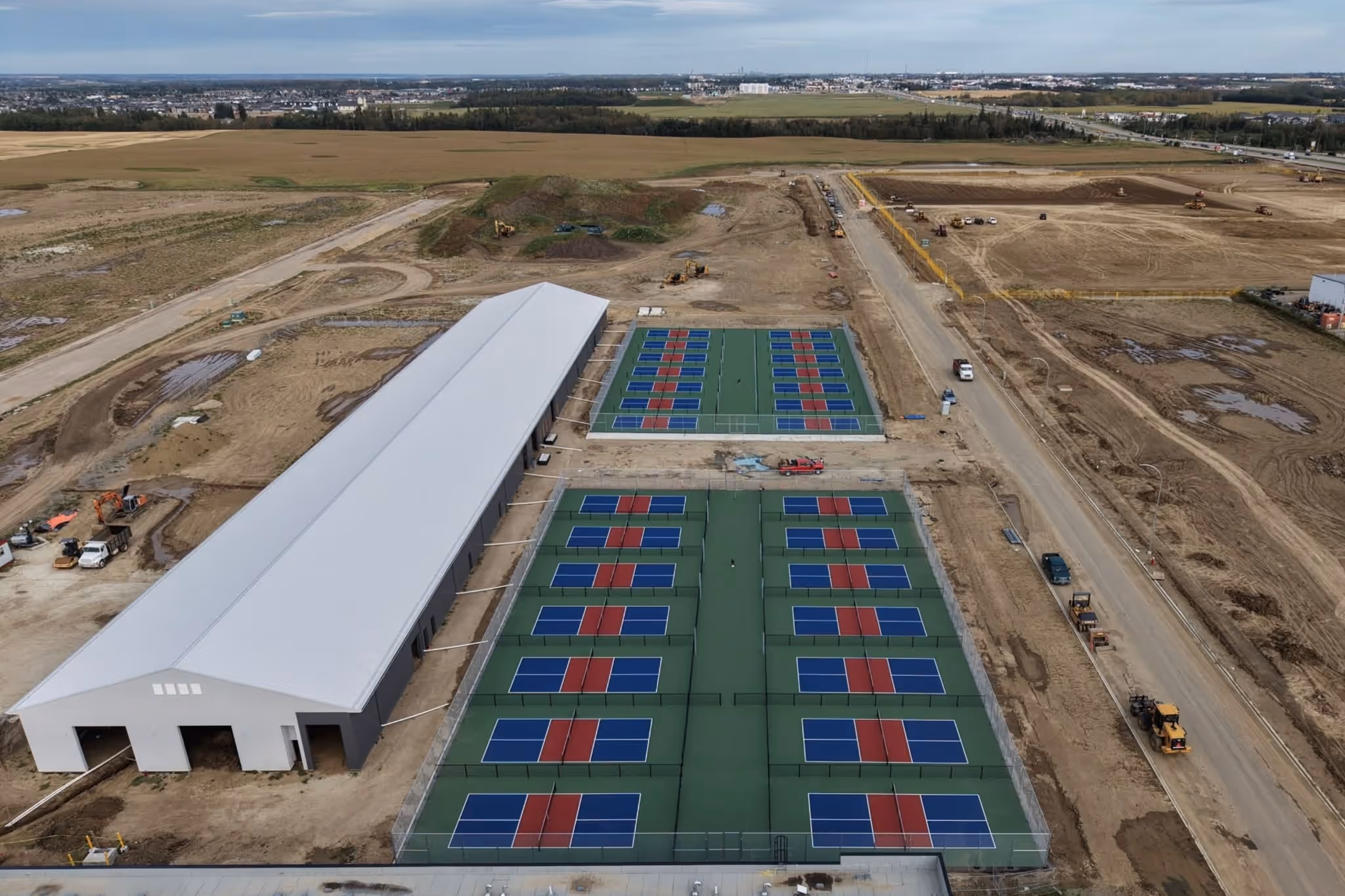 'Canada's largest pickleball facility' is being built near Edmonton