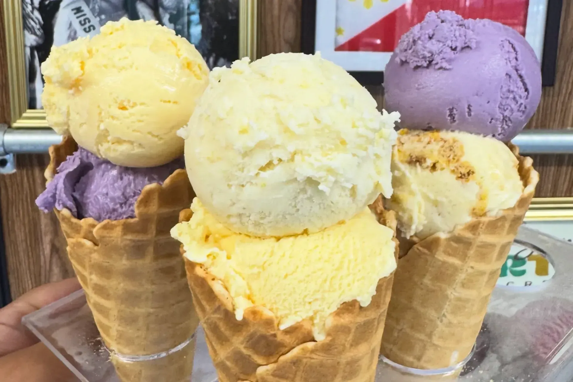 An Edmonton ice cream shop is relocating for the season