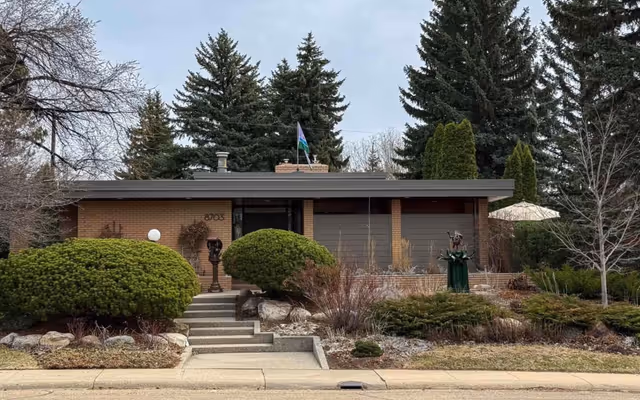 This $1.7M Edmonton home has a conversation pit and funky retro bar