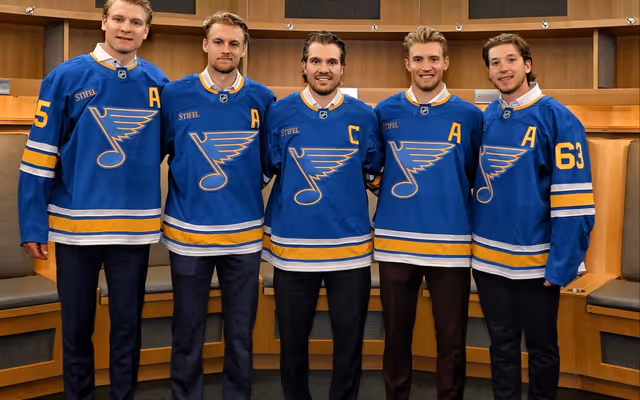 Former Oilers Holloway and Broberg land big roles with Blues