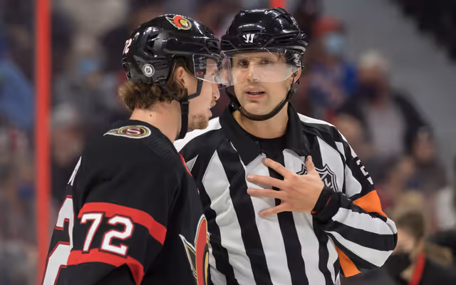 Ref who made controversial OT goal call has unique ties to Edmonton Oilers