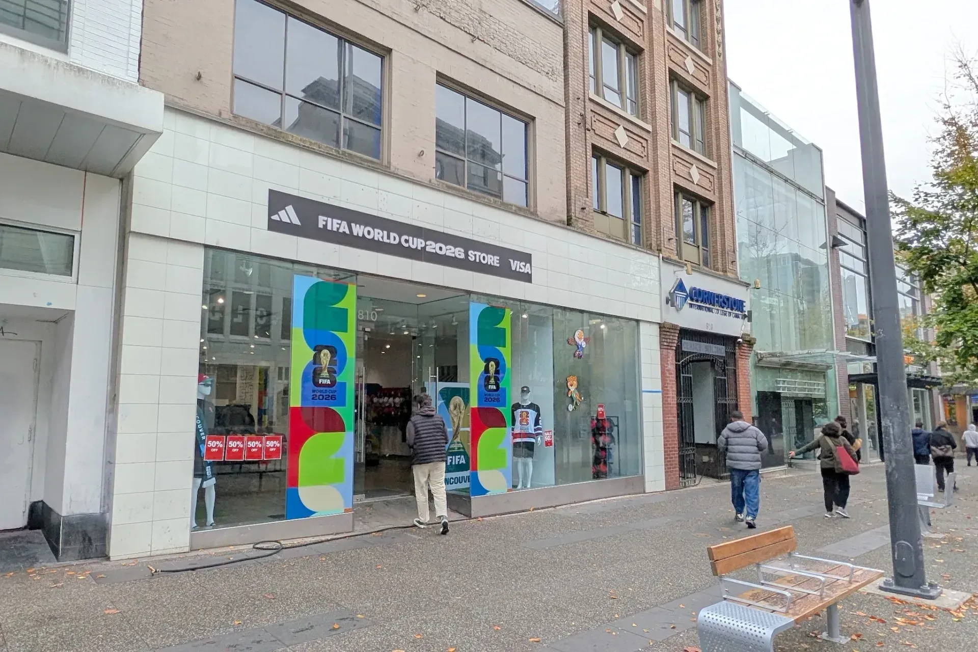 2026 FIFA World Cup store in Downtown Vancouver still open, three months after the tournament ended