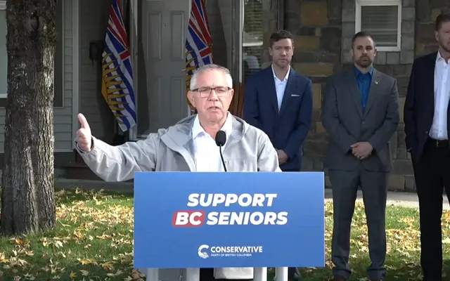 Lorne Doerkson's B.C. Conservatives promise to reverse higher property tax deferment costs for seniors
