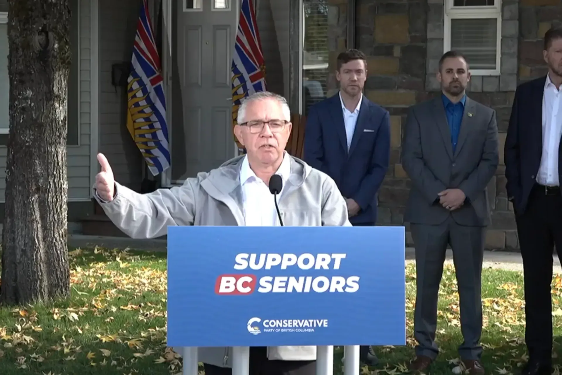 Lorne Doerkson's B.C. Conservatives promise to reverse higher property tax deferment costs for seniors