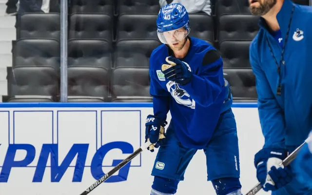 Vancouver Canucks lines vs. New Jersey Devils (Oct. 9, 2026)