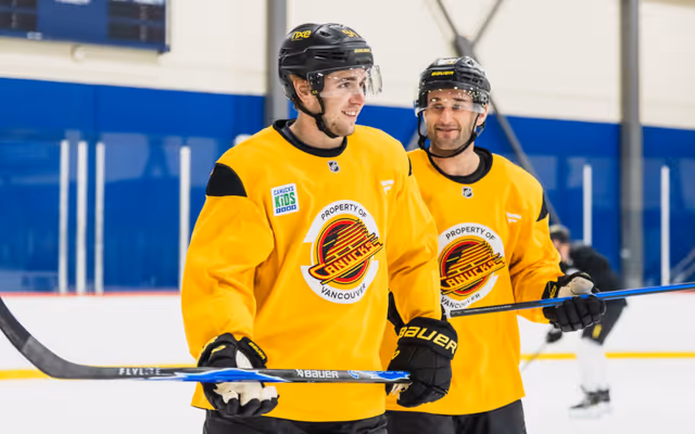 Vancouver Canucks lines vs. Calgary Flames (Oct. 3, 2026)