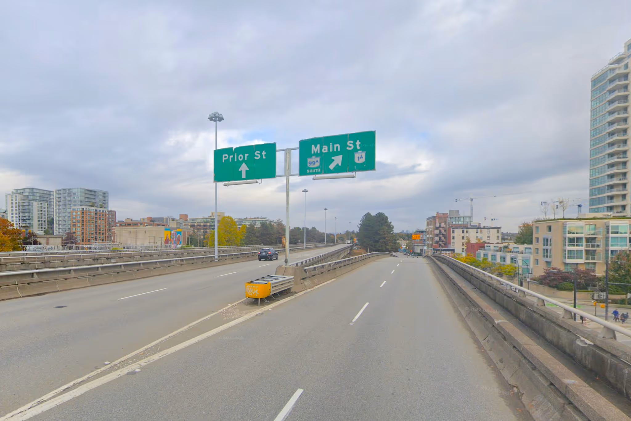 Georgia Viaduct's Main Street exit to close for three months of construction