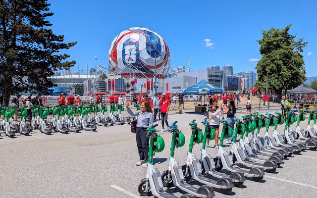 Nearly 500,000 Lime e-scooter trips made during FIFA World Cup in Vancouver