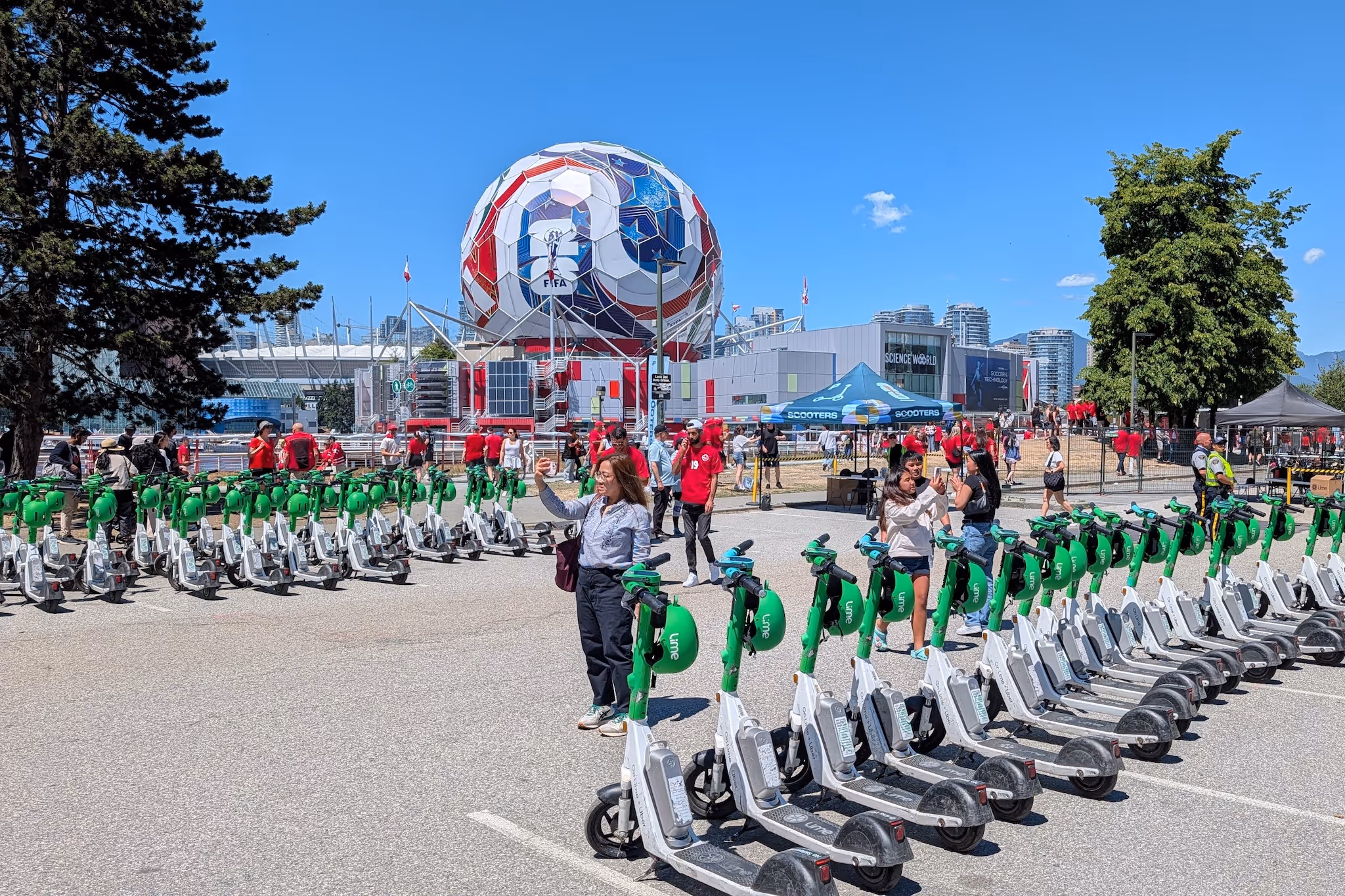 Nearly 500,000 Lime e-scooter trips made during FIFA World Cup in Vancouver