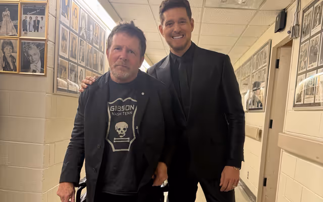 Michael Bublé pays tribute to Canadian icons with added shout-out to Burnaby