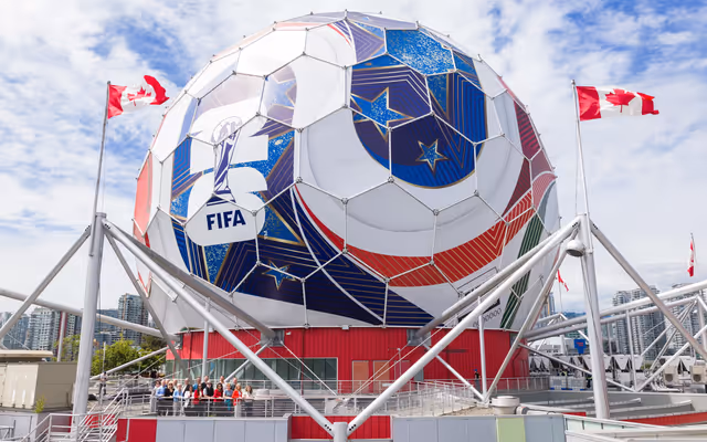 Science World selling pieces of Vancouver's giant FIFA soccer ball at an expensive price