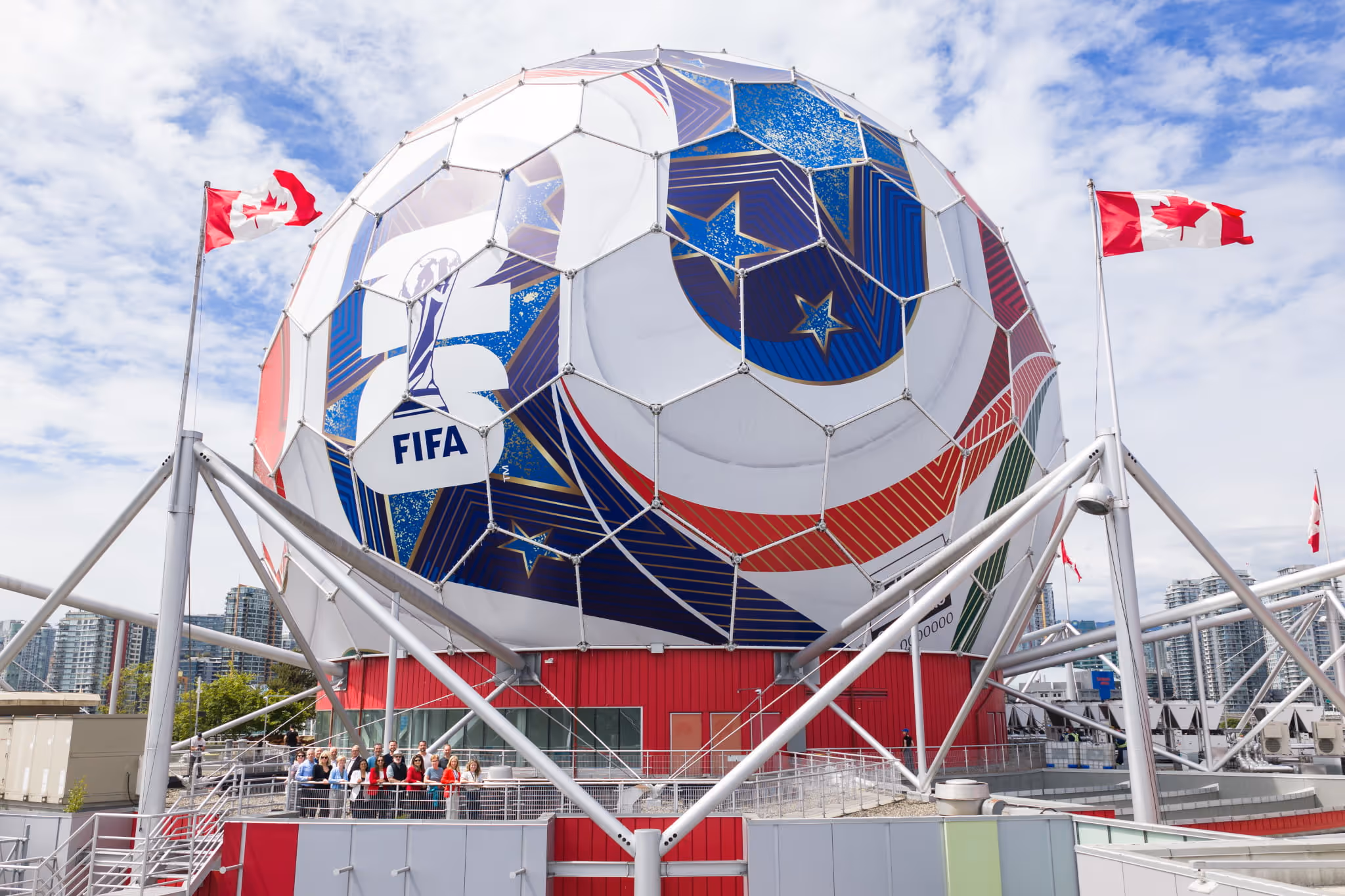 Science World selling pieces of Vancouver's giant FIFA soccer ball at an expensive price