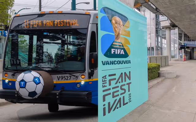 TransLink to run FIFA World Cup Fan Festival express bus between SkyTrain and PNE every five minutes