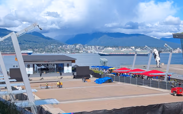 TSN's FIFA World Cup broadcast studio is taking over Jack Poole Plaza