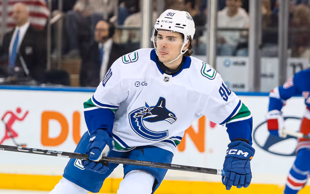 Vancouver Canucks defenceman just graduated university