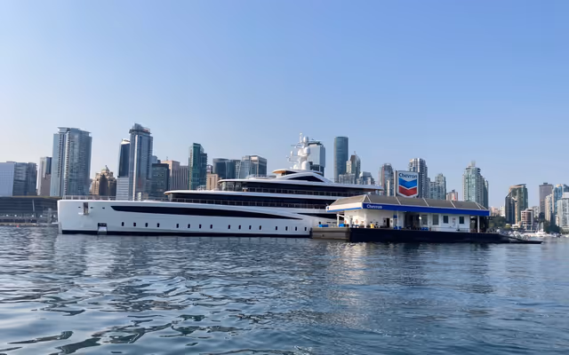 Vancouver's floating gas station is hiring with pretty sweet pay and benefits
