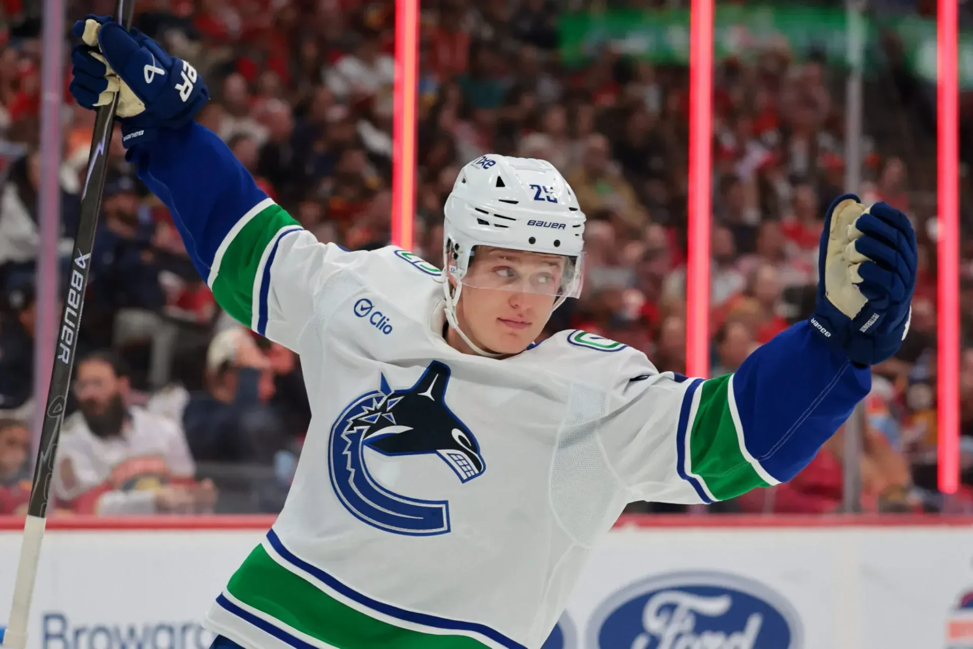 What D-Petey's partners say about the young Canucks defenceman