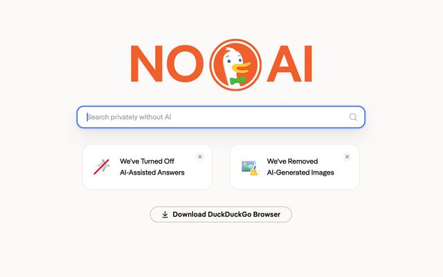 DuckDuckGo says traffic is booming for its no AI search engine