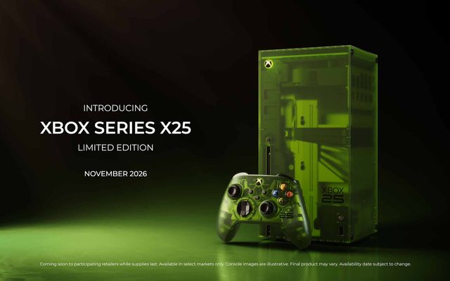 Xbox unveils 25th anniversary-themed Series X and controller
