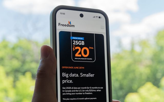 Freedom offering $20/25GB prepaid plan, but it won’t last long