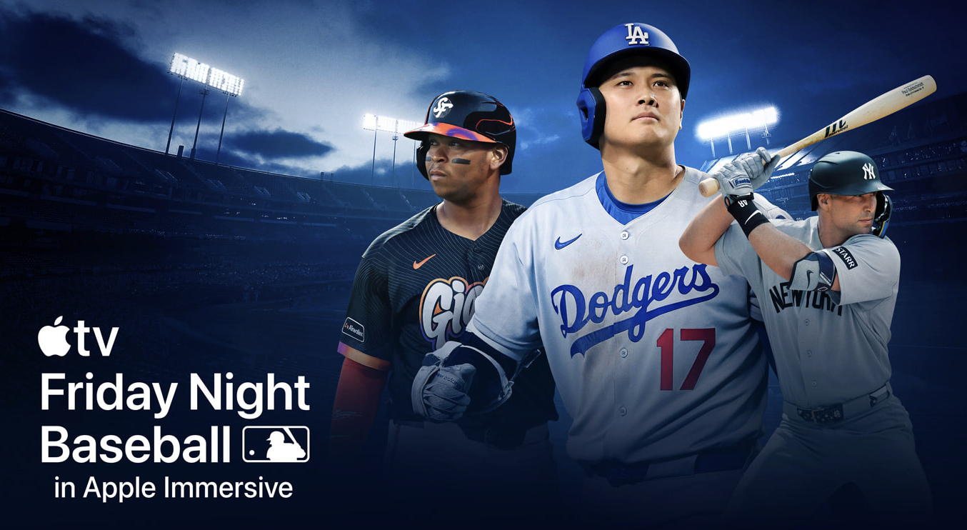 Apple streaming Friday Night Baseball on Vision Pro