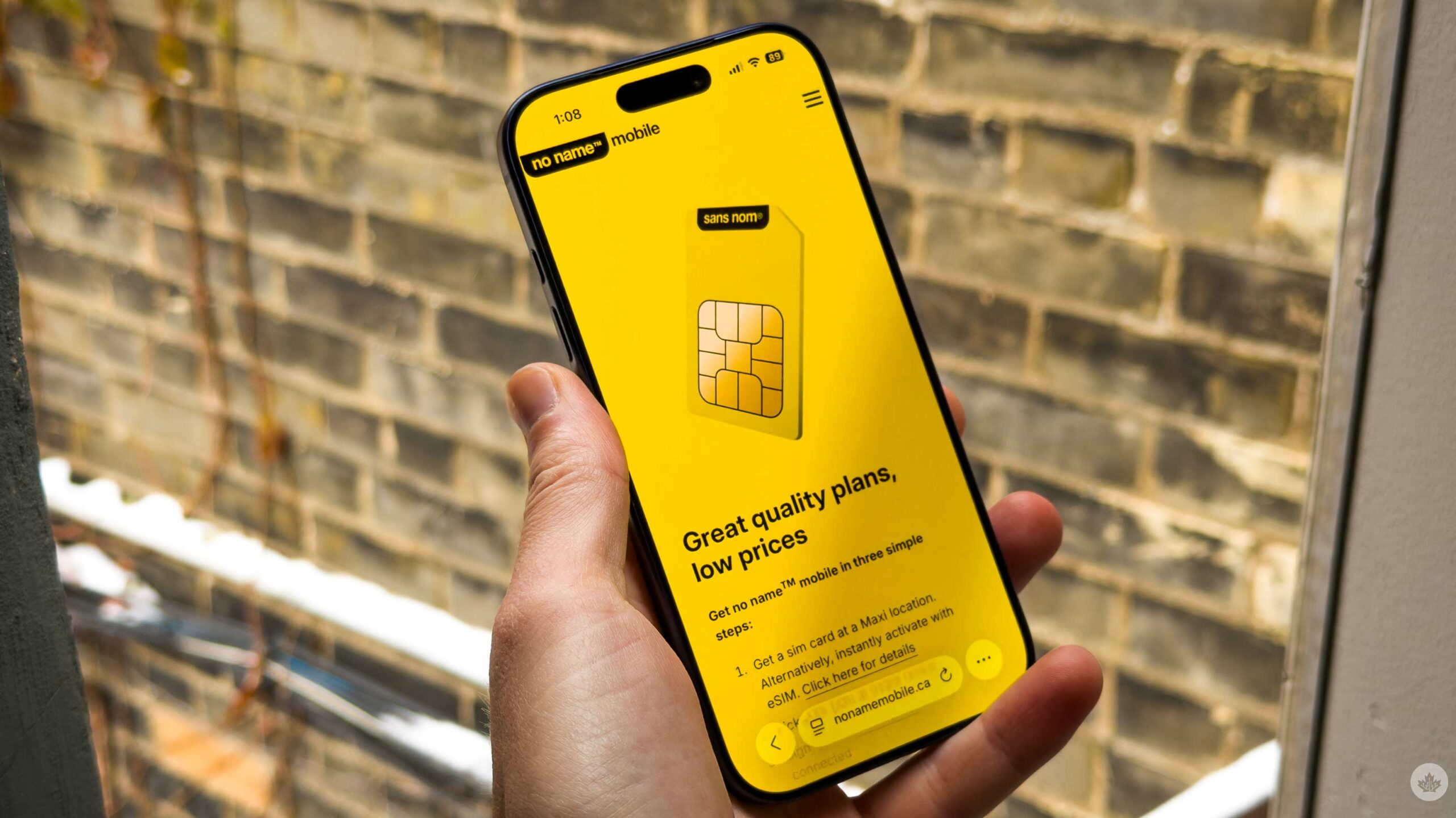 No Name Mobile offers 50% off SIM sale for limited time