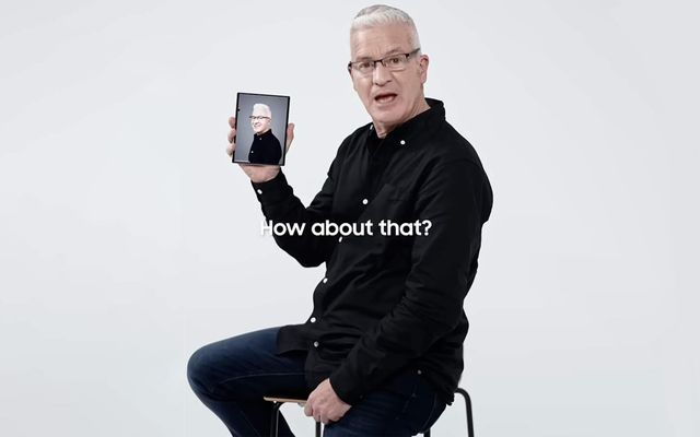 Samsung got some guy named Tim Cook to praise the Z Fold 8