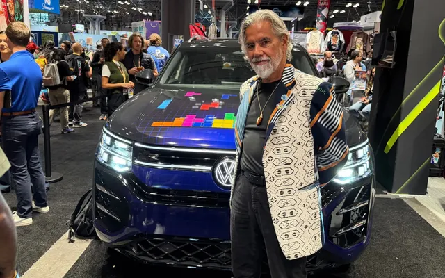 I got schooled in Tetris by co-founder Henk Rogers in a 2027 VW, and it was amazing