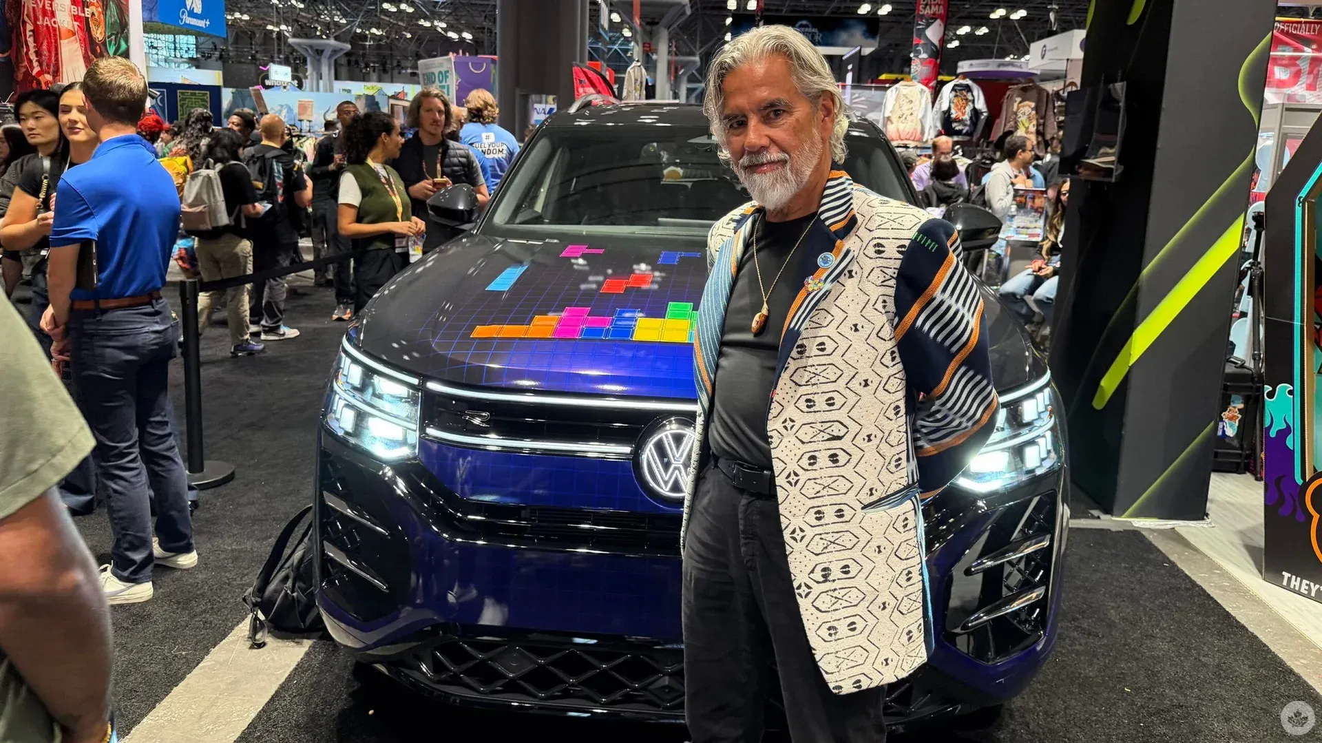 I got schooled in Tetris by co-founder Henk Rogers in a 2027 VW, and it was amazing