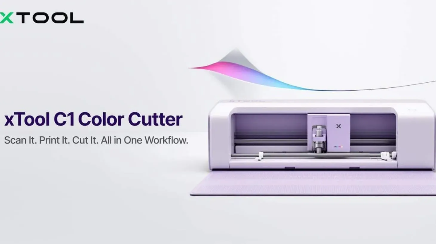 xTool launches C1 Color Cutter is an all-in-one cutter and printer