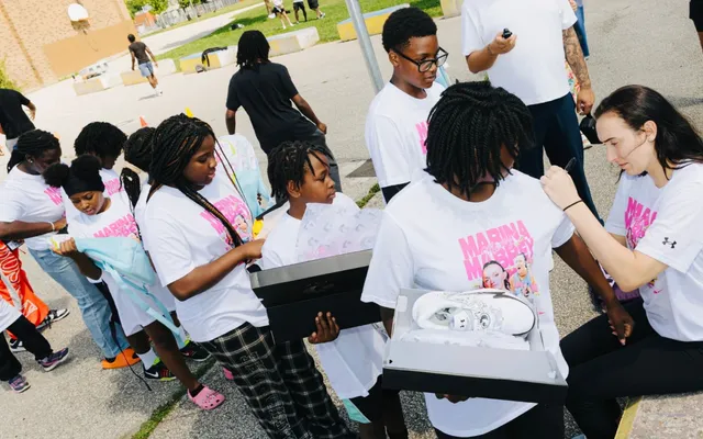 Marina Mabrey brings basketball and inspiration to Toronto youth summer camp following $6,500 donation