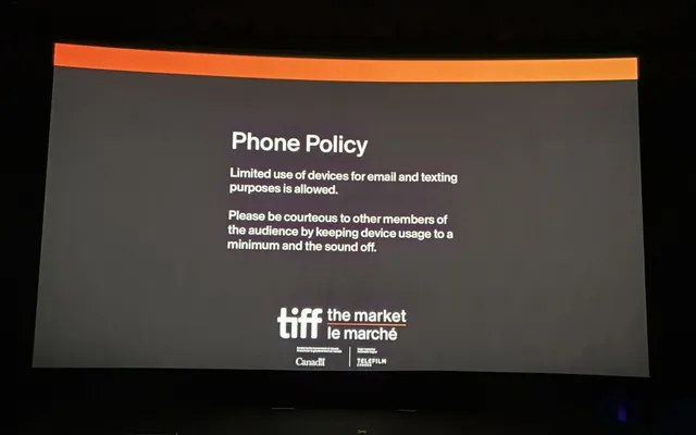 ‘How about turn it off completely’: TIFF phone policy sparks backlash