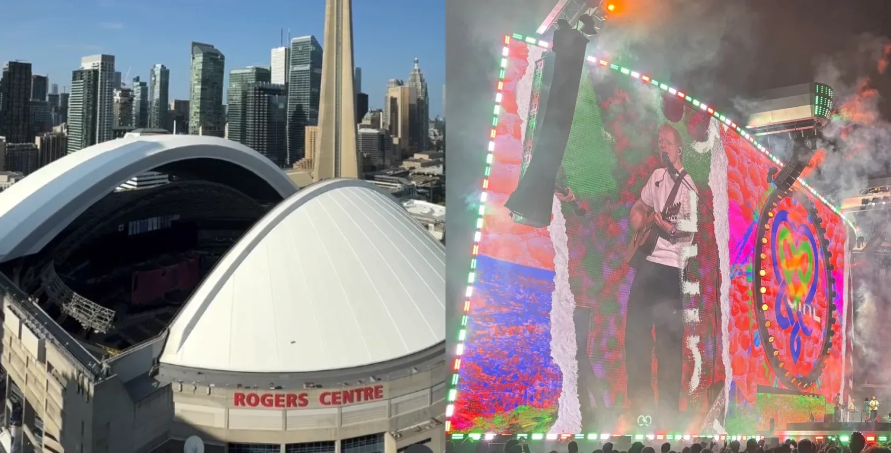 ‘Omg i want to live in the same apartment’: Toronto resident shows off unreal view of Ed Sheeran concert