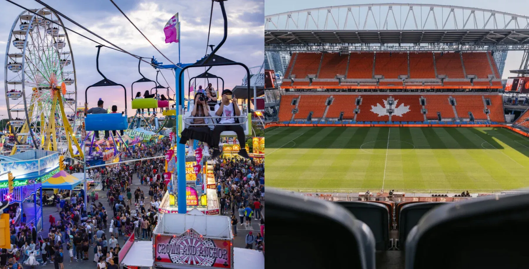 Attending an AFC Toronto match? You can also access the CNE for free