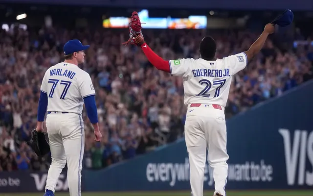 ‘Not talking about the Cubs’: Blue Jays win fifth straight series, eye sweep of Red Sox