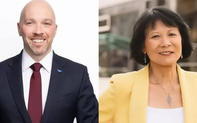 Brad Bradford and Olivia Chow clash over AI data centres in Toronto