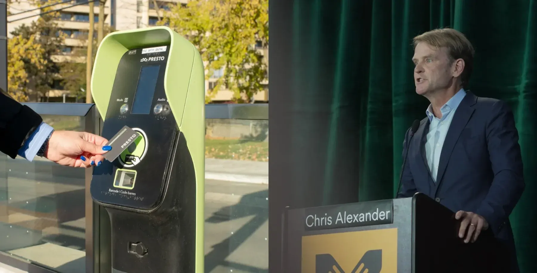 ‘The system isn’t working’: Chris Alexander vows to raise TTC fares, crack down on fare evasion