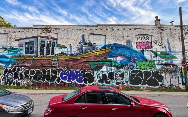 ‘It’s always been a community piece’: GoFundMe campaign for defaced 10-year-old iconic Ossington mural