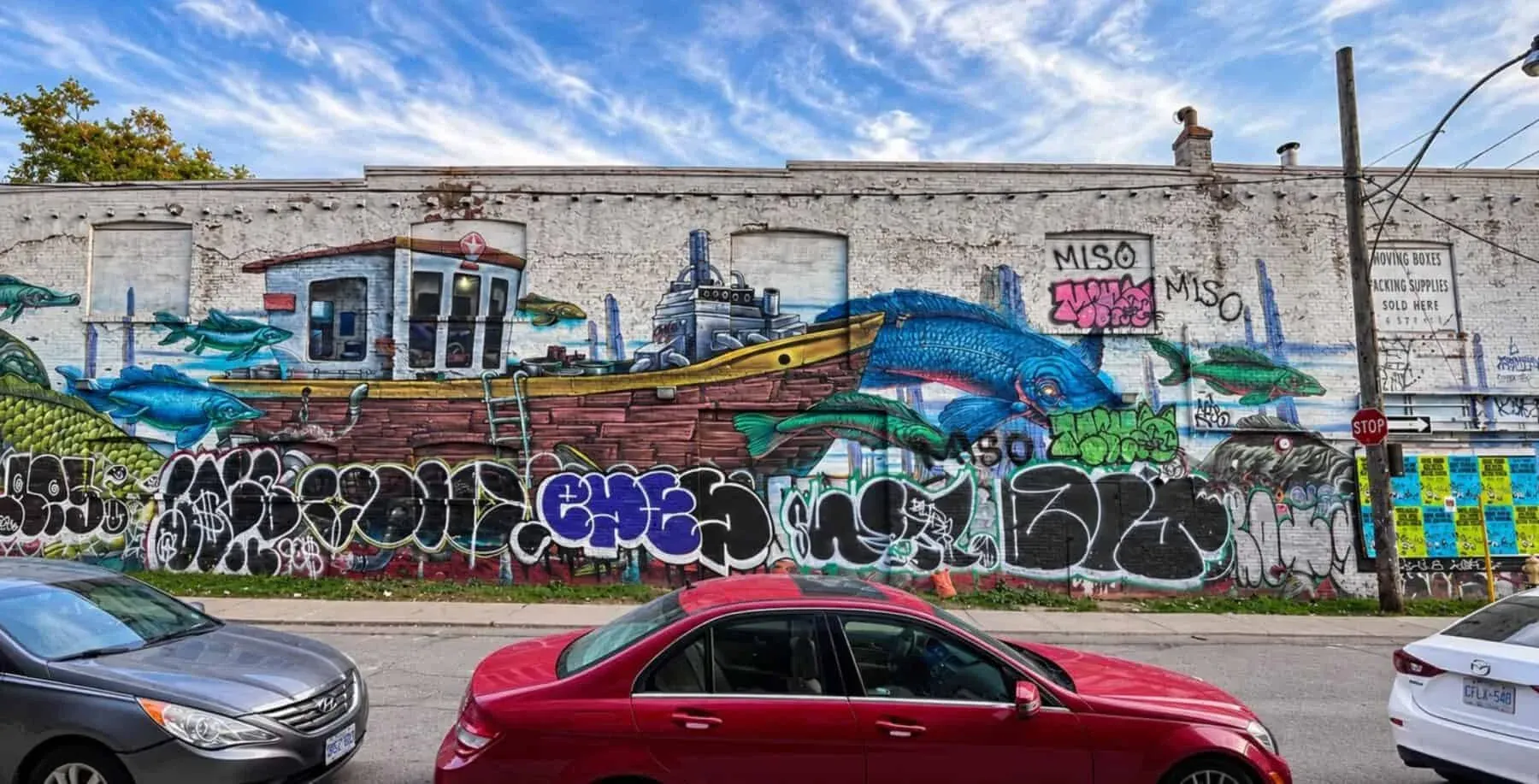 ‘It’s always been a community piece’: GoFundMe campaign for defaced 10-year-old iconic Ossington mural