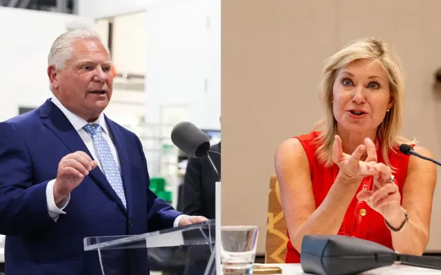‘Creepy Trump-style politics’: Marit Stiles blasts PC Party over reported Bonnie Crombie surveillance