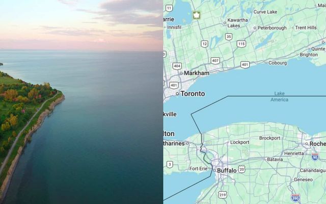 ‘Grow a spine and fix it’: Social media erupts after Google Maps renames Lake Ontario to ‘Lake America’ for U.S. users