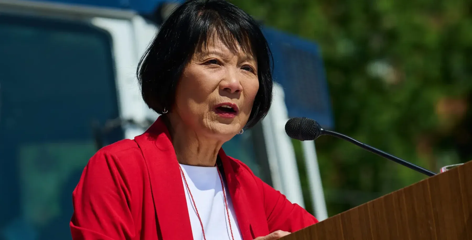 Olivia Chow launches re-election campaign with 11-point lead over Brad Bradford