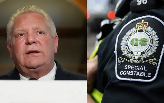 Ontario plans to give transit constables power to arrest drug users as soon as July 1