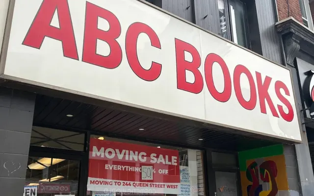 50 per cent off everything: Toronto’s beloved ABC Books holds massive sale before closure, plans to open another