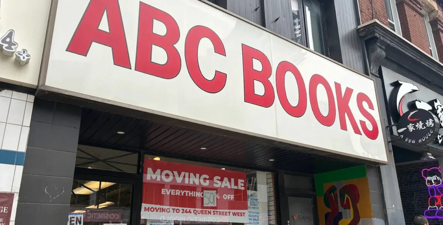 50 per cent off everything: Toronto’s beloved ABC Books holds massive sale before closure, plans to open another