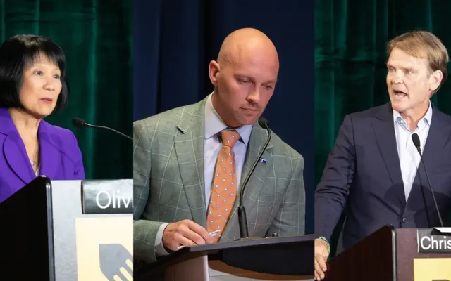 Toronto mayoral debate: Property taxes, TTC fares, housing and data centres take centre stage